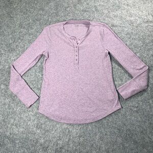 GAP Women's Purple Long Sleeve Tee